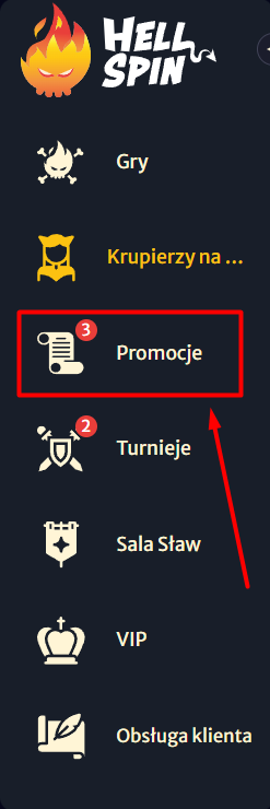 Hell Spin z blik promocje